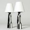 Stoneware Table Lamps by Carl-Harry Stålhane for Rörstrand, 1950s, Set of 2 3