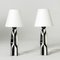 Stoneware Table Lamps by Carl-Harry Stålhane for Rörstrand, 1950s, Set of 2 1