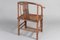 19th Century Late Qing Chinese Elm Horseshoe Armchair, Image 6