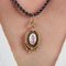 French Miniature Fine Pearl 18K Rose Gold Pendant, 19th Century 9