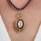 French Miniature Fine Pearl 18K Rose Gold Pendant, 19th Century, Image 9