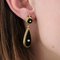 Boucles d'Oreilles Pendantes Perles Fines, Onyx et Or Jaune 18 Carats, 19ème Siècle, Set de 2 7