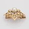 Modern Cultured Pearl and 18 Karat Yellow Gold Star Brooch, Image 10