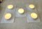 Space Age Bull Eyes Wall Lamps from Staff Leuchten, 1970s, Set of 4, Image 3