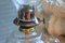 Vintage Glass Kerosene Oil Lamp, 20th Century 6