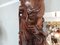 Large Early 20th Century Chinese Rootwood Carved Figural Lamp, 1920s 3