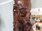 Large Early 20th Century Chinese Rootwood Carved Figural Lamp, 1920s, Image 3