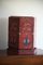 Oriental Red Lacquer Stacking Box 4