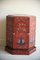 Oriental Red Lacquer Stacking Box 1