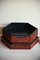 Orientalische Stapelbox mit rotem Lack 15