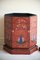 Orientalische Stapelbox mit rotem Lack 18