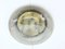 Large Ceiling Lamp with 9-Lights in Brass & Smoke Glass, 1960s, Image 8