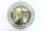 Large Ceiling Lamp with 9-Lights in Brass & Smoke Glass, 1960s, Image 1