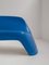 Blue Fiberglass Bench by Walter Papst for Wilkhahn, Germany, 1960s 6