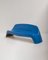 Blue Fiberglass Bench by Walter Papst for Wilkhahn, Germany, 1960s 9
