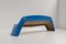 Blue Fiberglass Bench by Walter Papst for Wilkhahn, Germany, 1960s 3