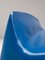 Blue Fiberglass Bench by Walter Papst for Wilkhahn, Germany, 1960s 5