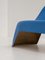 Blue Fiberglass Bench by Walter Papst for Wilkhahn, Germany, 1960s 7