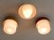 Ceiling Lights, Germany, 1960s, Set of 3 10