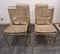 Chairs in Brass & Leather from Rima Company, Set of 4 1