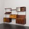 Three Bay Rosewood Bookcase by Hansen & Guldborg, Denmark, 1960s 5