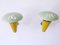 Große Dekorative Wandlampen, Deutschland, 1950er, 2er Set 12
