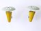 Große Dekorative Wandlampen, Deutschland, 1950er, 2er Set 6