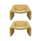 Chairs F598 by Pierre Paulin for Artifort, Set of 2 1