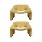 Chairs F598 by Pierre Paulin for Artifort, Set of 2, Image 1