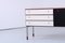 Small Black and White Teak Sideboard by Kho Liang Le & Wim Crouwel for Fristho, 1950s, Image 15