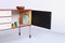 Small Black and White Teak Sideboard by Kho Liang Le & Wim Crouwel for Fristho, 1950s, Image 14