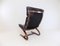 Leather Kengu Armchair by Elsa & Nordahl Solheim for Rybo Rykken, 1960s 14