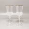 Crystal Decanter with 2 Crystal Glasses from RCR, Italy, 1970s, Set of 3, Image 5