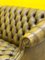 Italian Leather Chesterfield Green Two Seater Sofa., Image 12
