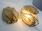 Wandlampe aus Kristallglas & vergoldetem Messing von Palwa, 1960er 10