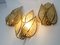 Wall Lamp in Crystal Glass & Gold-Plated Brass from Palwa, 1960s, Image 9