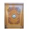 Spanish Hand Painted Porcelain Plate and Carved Walnut Cupboard with Glazed Doors by Mariano Garcia 10