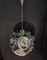 Lámpara colgante Sputnik era espacial de cromo, años 70, Imagen 6