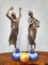 Después de Canova, bailarina y músico, siglo XIX, Esculturas de bronce. Juego de 2, Imagen 14