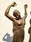 Después de Canova, bailarina y músico, siglo XIX, Esculturas de bronce. Juego de 2, Imagen 12