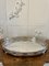 Large Antique Edwardian Oval-Shaped Silver Plated Tea Tray, 1900, Image 6