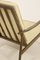 Scandinavian Armchair with Curved Armrests, 1960s, Image 3