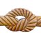 Sillas de comedor francesas con detalle de cuerda, años 60. Juego de 8, Imagen 6