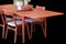 Danish Expandable Dining Table in Teak 1960s 9