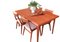 Danish Expandable Dining Table in Teak 1960s, Image 8