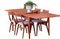 Danish Expandable Dining Table in Teak 1960s, Image 15