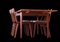 Danish Expandable Dining Table in Teak 1960s, Image 17