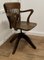 19th Century Swivelling Oak Desk Chair, 1890s 5