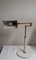 Vintage Adjustable Table Lamp with Metal Frame and Brass Swivel Arm, 1970s, Image 2