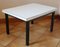 Small Formica White Coffee Table, 1970s 4